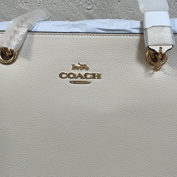 ❤️Coach- Leather Marlie Tote / Authentic - Picture 3 of 10